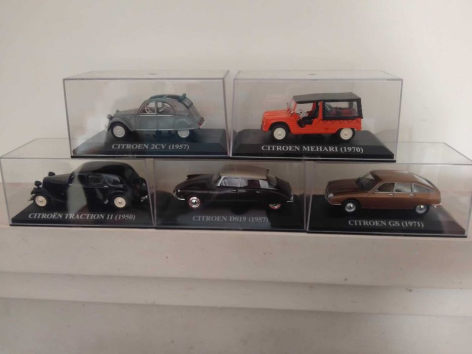 Carros de coleção Vários Modelos Citroen Novos.