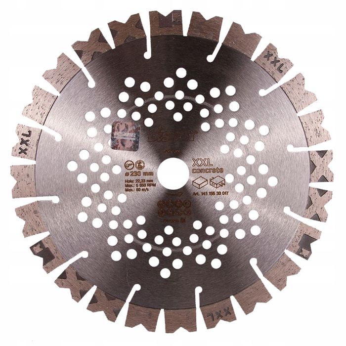 Tarcza Diamentowa 230X22,23 Distar Mm Do Betonu