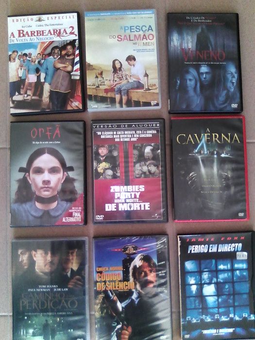 Lote de dvd's novos alguns mais raros