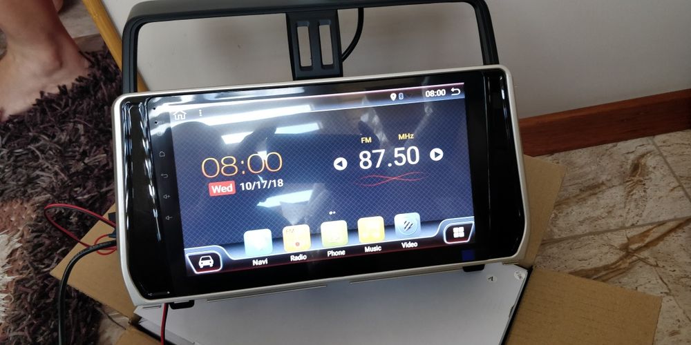 Автомагнитола Toyota Prado 2017-2019 Android PX6 4/32g IPS GPS Wi-F