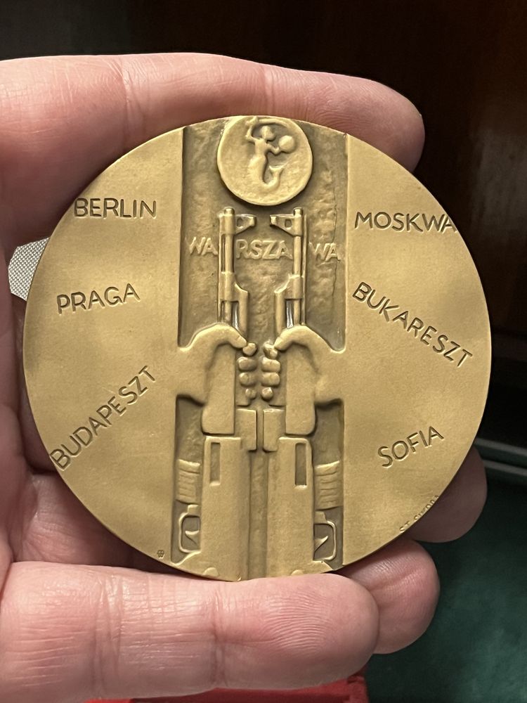 Medal wojskowy 25 lat Układu Warszawskiego