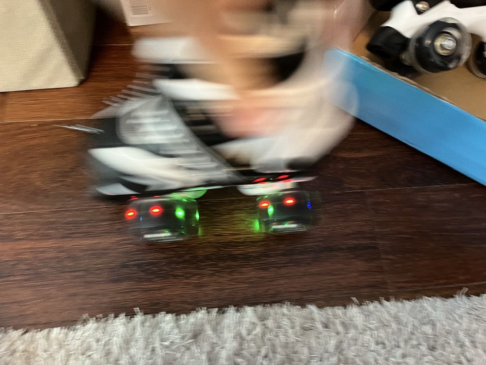 Patins de criança, com luz