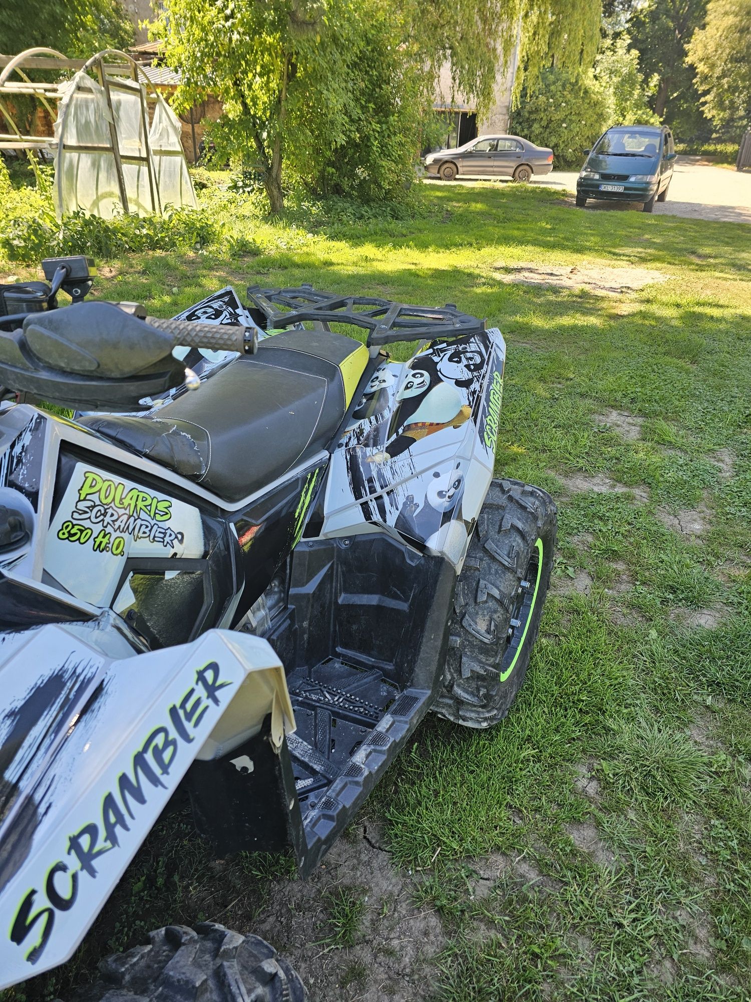 Quad atv Polaris Scrambler 850 H.O. 2019, L7e, 140mth, 2400km  Fox, fe