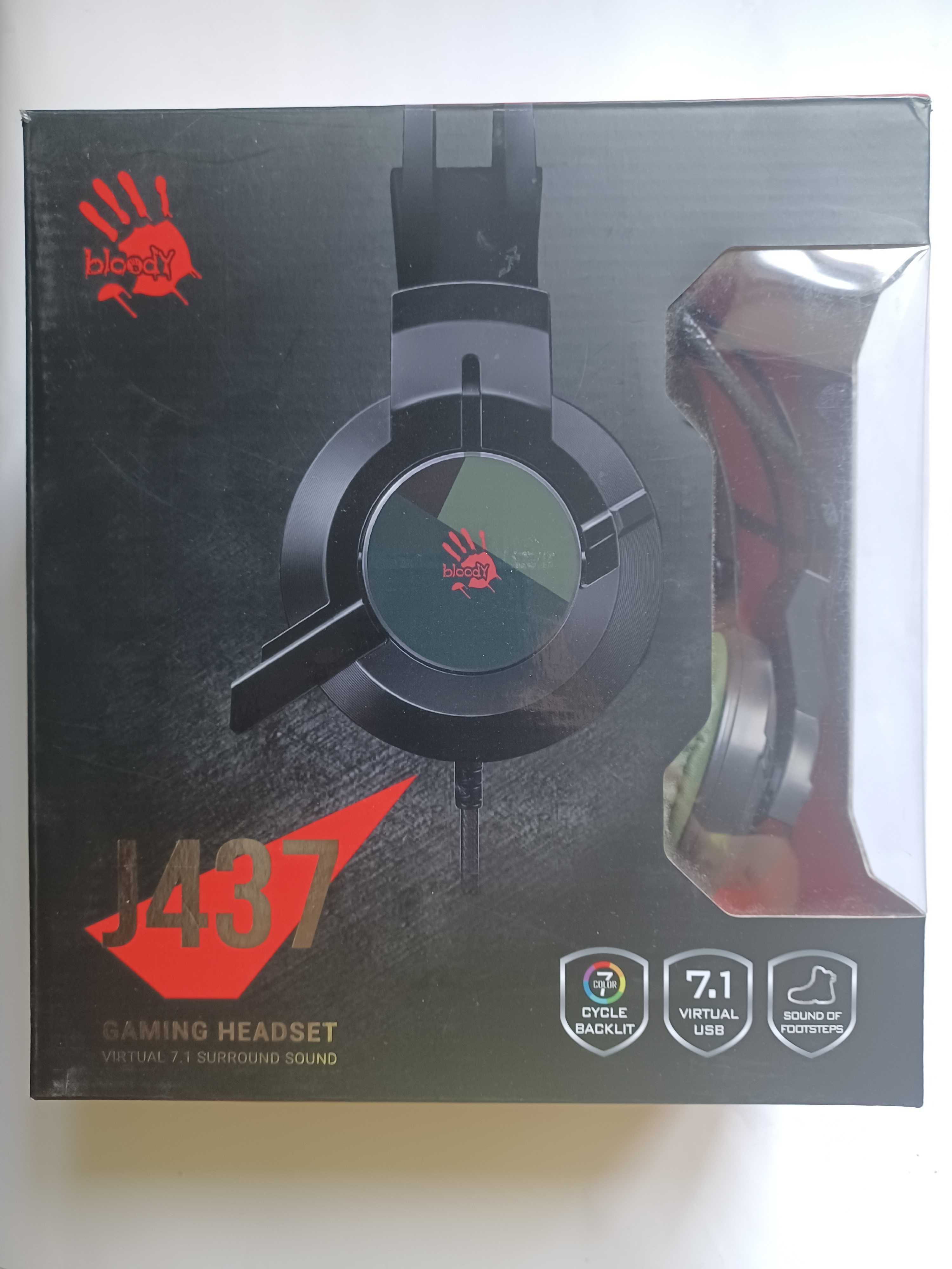 Навушники Bloody j437 gaming headset