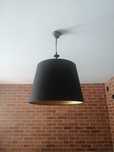 Lampa wisząca czarna - 2 szt.