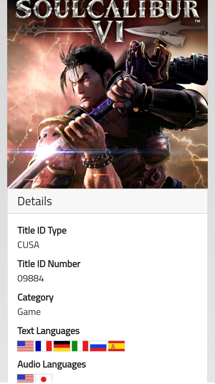 Tekken 7 + Soul Calibur VI na PS4 i PS5 podwójne wydanie w BDB stanie