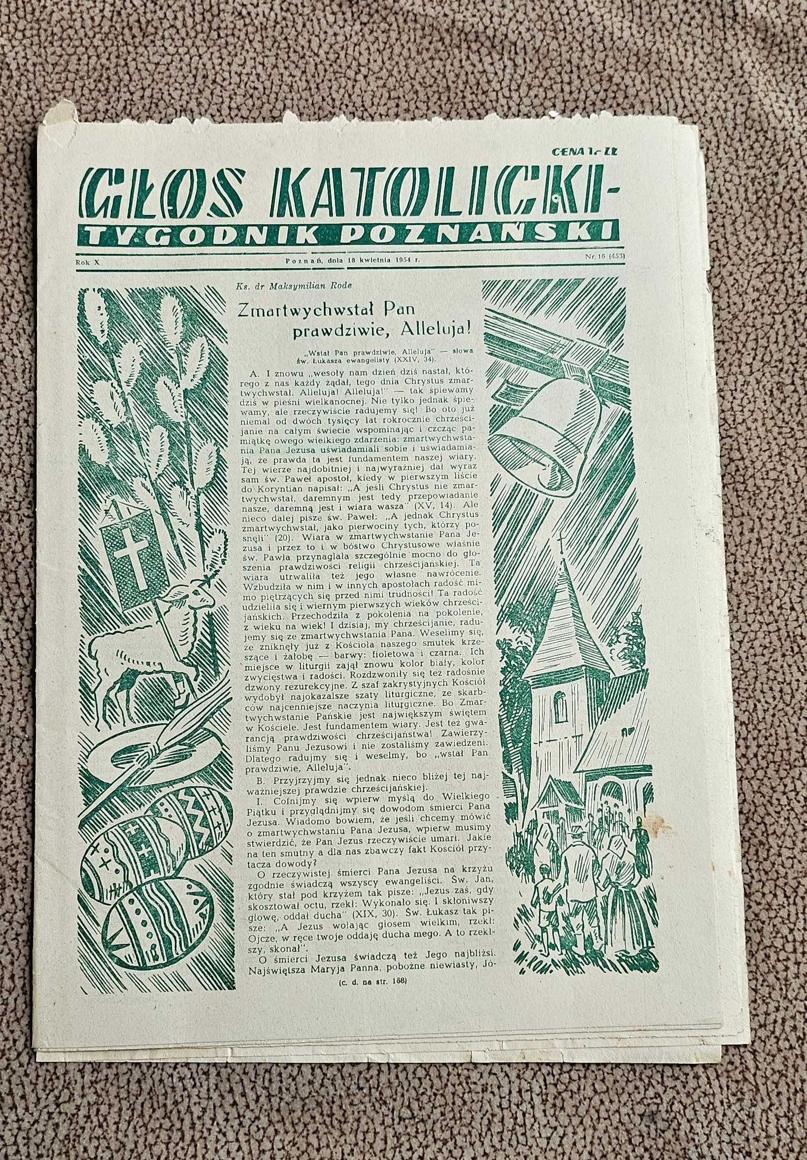 Archiwalne stare gazety Życie literackie Trybuna wolności itp. 1953-55