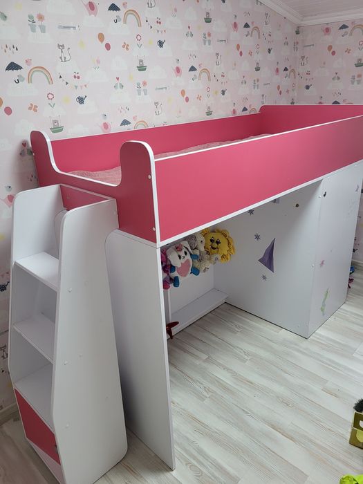 Ліжко-чердак-шафа-ігрова