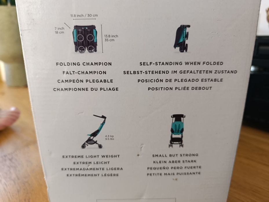 Wózek spacerowówka GB Pockit, stan bardzo dobry