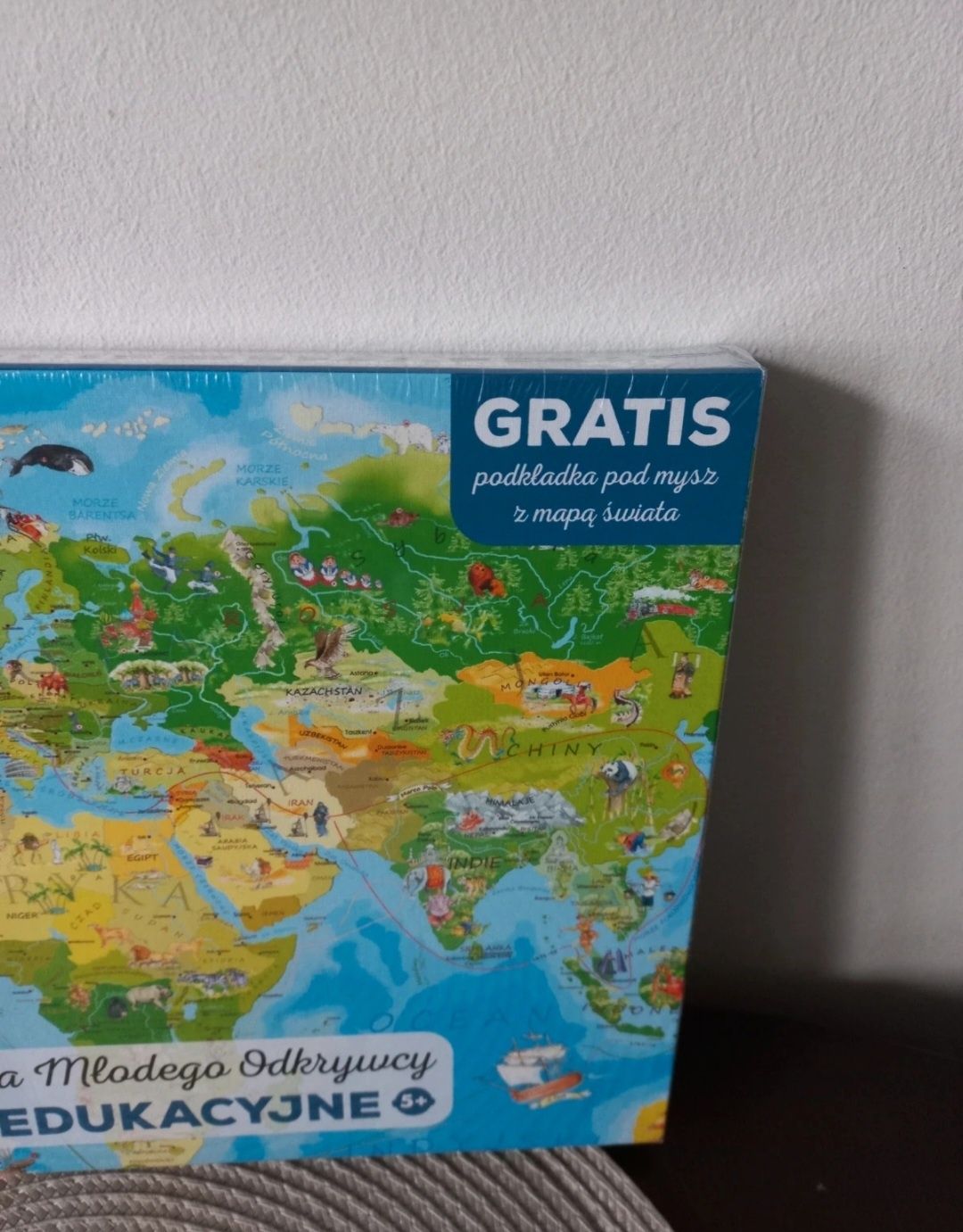 ArtGlob puzzle edukacyjne Mapa świata