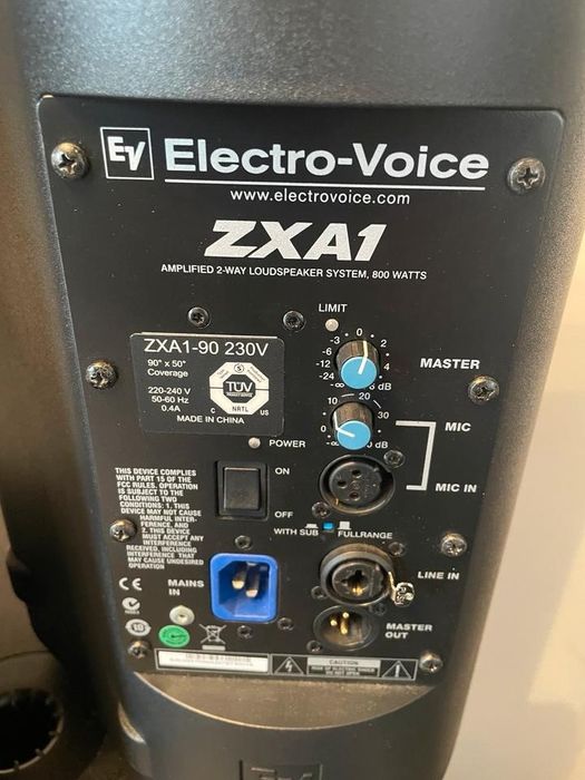 Electro voice zxa1