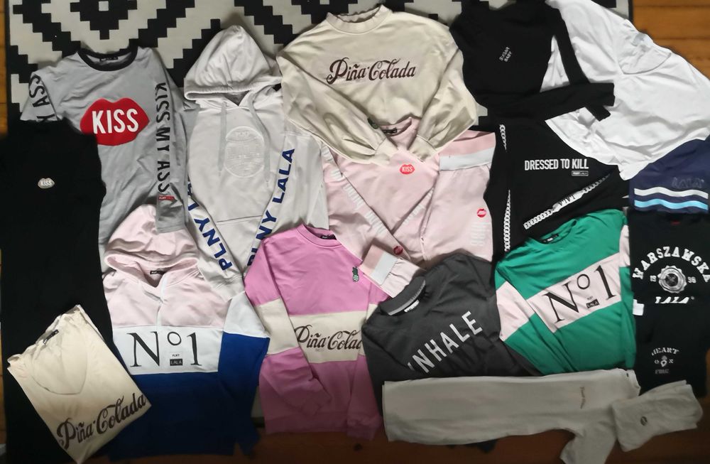 Ubrania PLNY lala 19szt