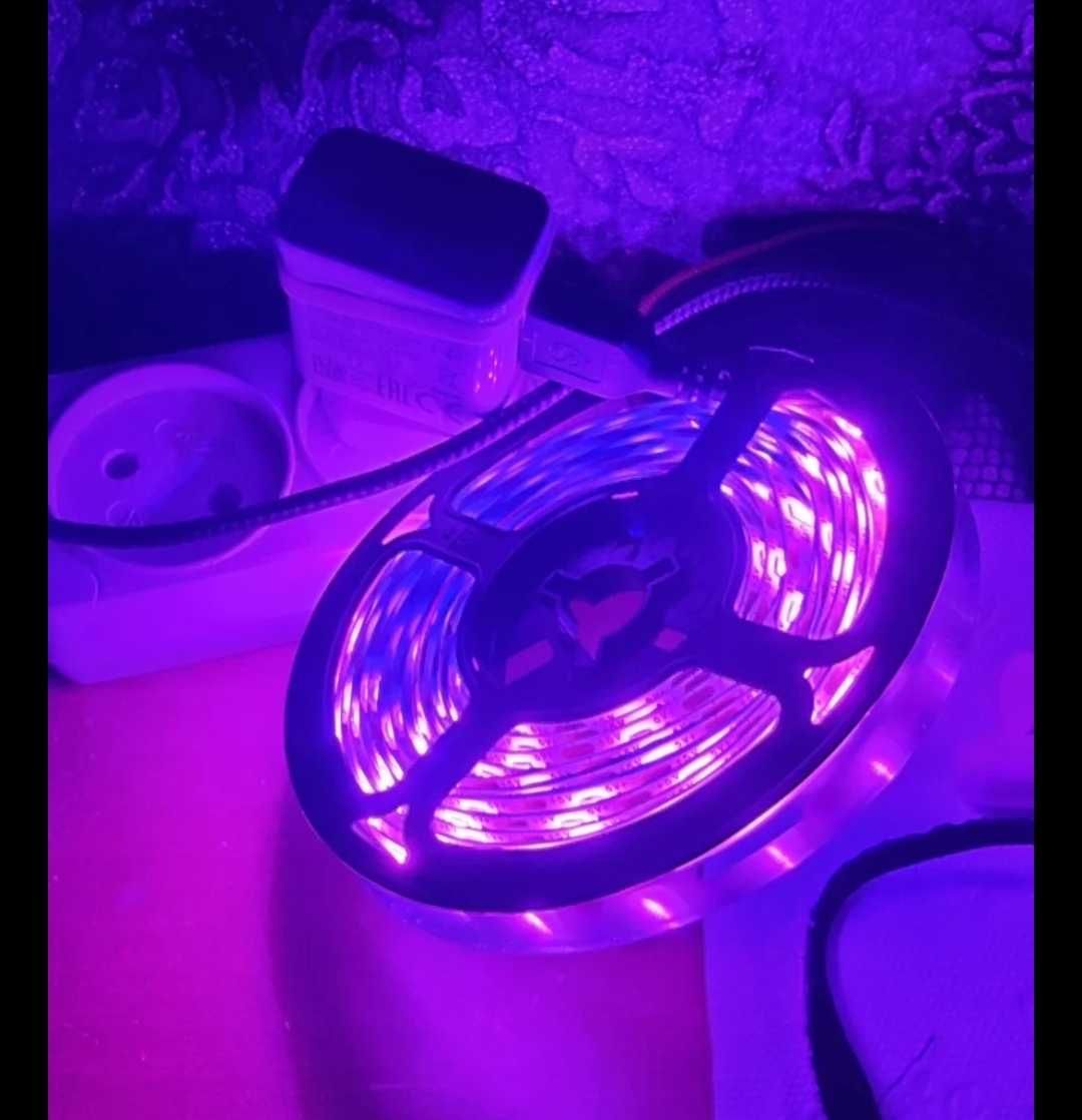 Підсвітка для рослин 3м Фітолампа фітосвітло LED стрічка для росади
