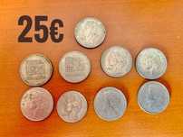 Moedas variadas