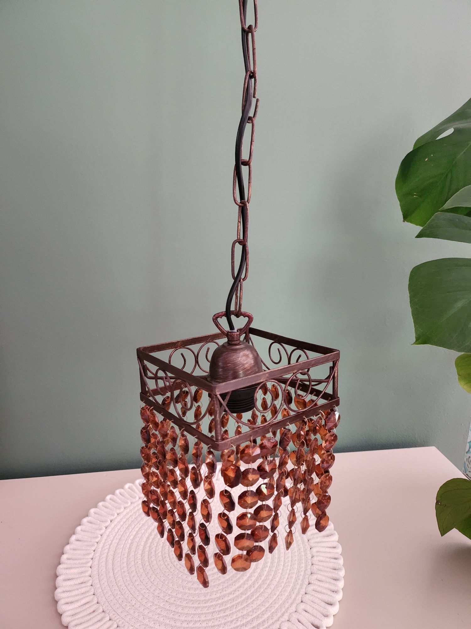 Lampa sufitowa wisząca stary brąz  Massive