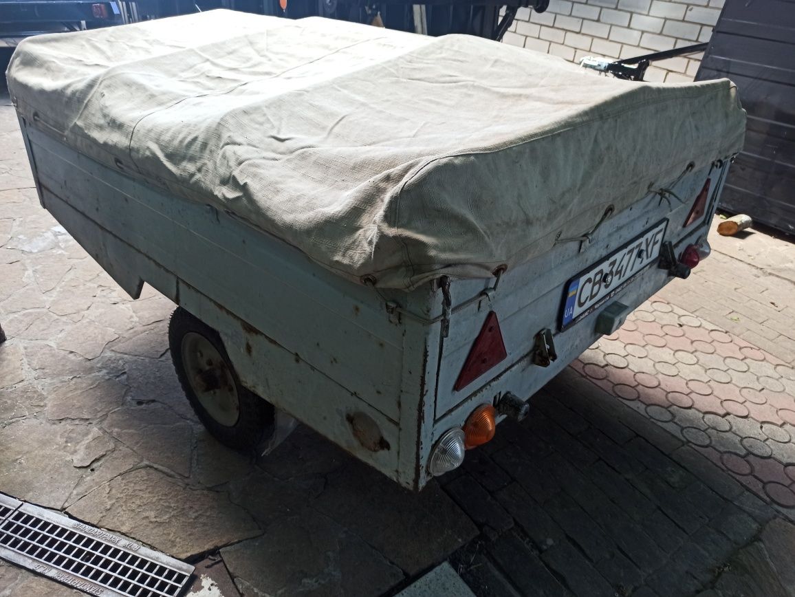 Прицеп для легкового автомобіля посилений