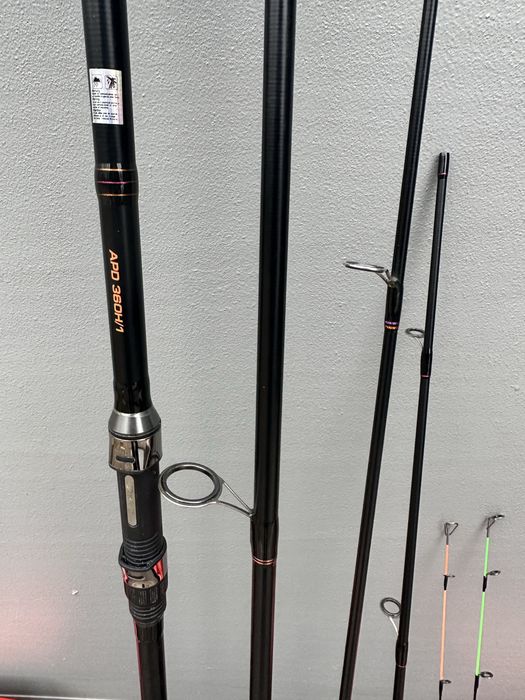 Вудлище Brain Apex Double 3.60m 150g Катушка Flagman Squadron 6000