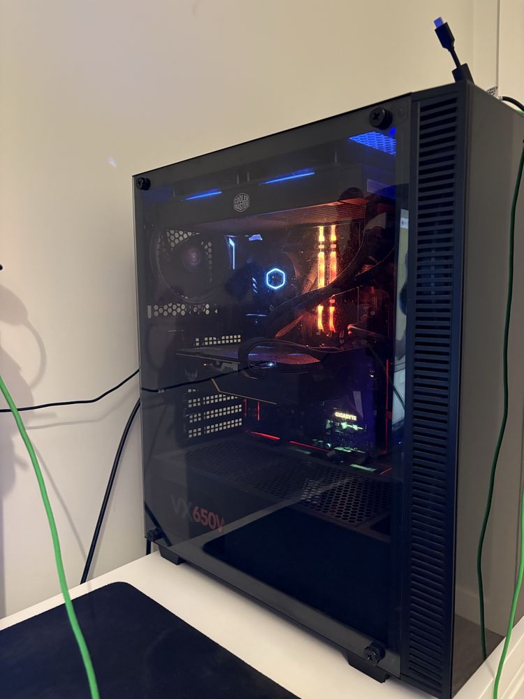 FULL SETUP Tudo incluído-(PC, Monitores, Rato, Teclado)