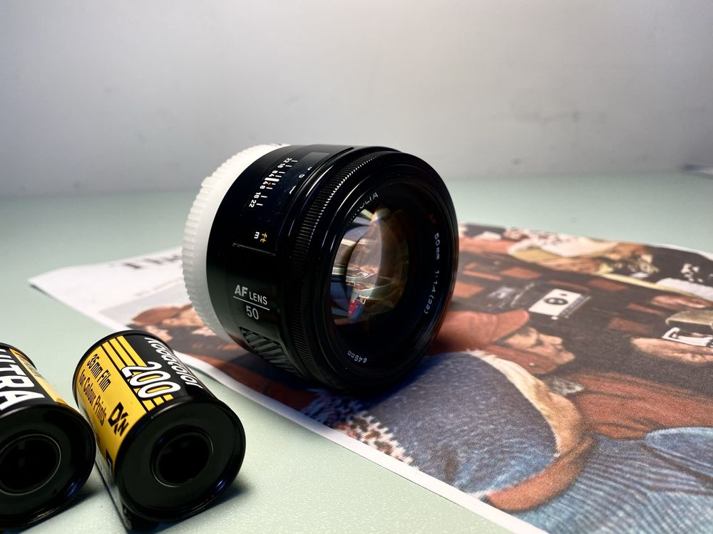 Minolta AF 50mm f1.4 - obiektyw, idealny stan, system Sony A / Minolta