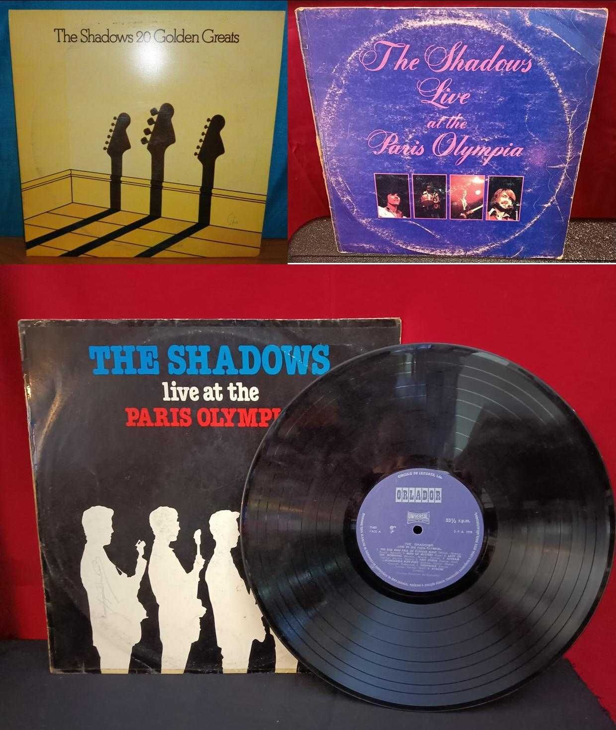 LP vinil  The Shadows 3 albuns