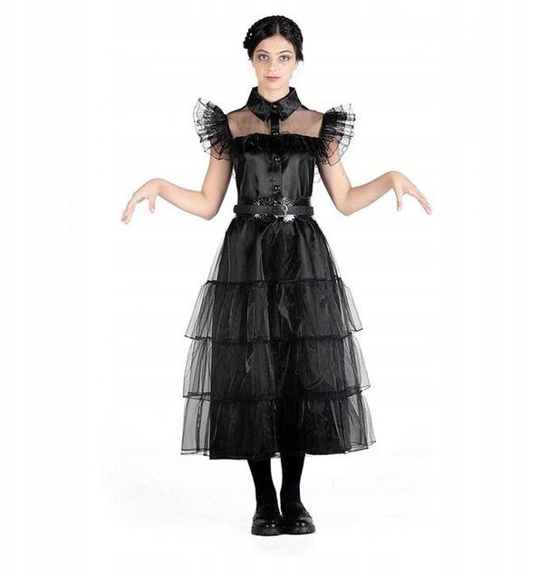 Strój karnawałowy CIAO Wednesday Suknia Balowa M