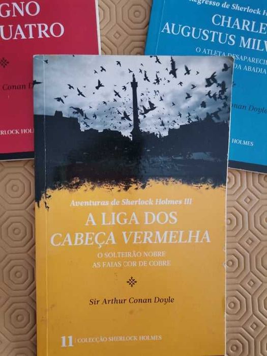 Colecção Sherlock Holmes - 3 livros