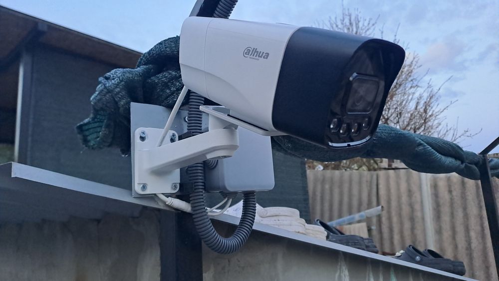 Монтаж видео наблюдения/Відеоспостереження/Відеотелефонія/Відеофомофон