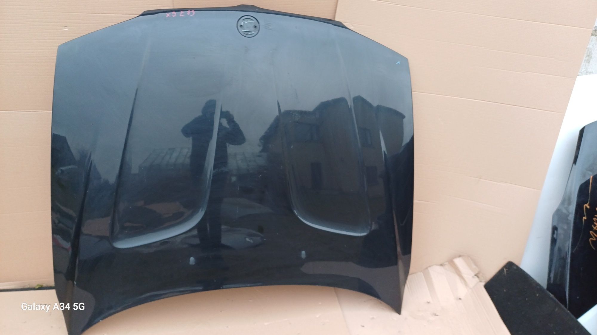 Maska bmw x3 e83 demontaż