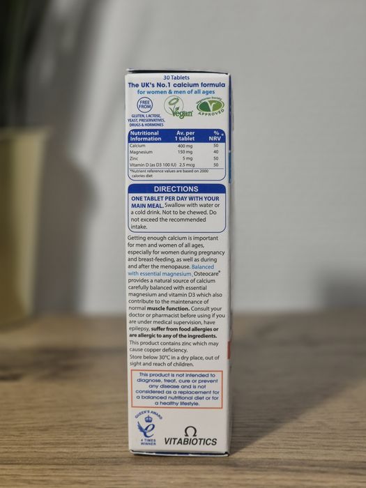 Остеокер Osteocare Кальцій 30 таблеток Єгипет