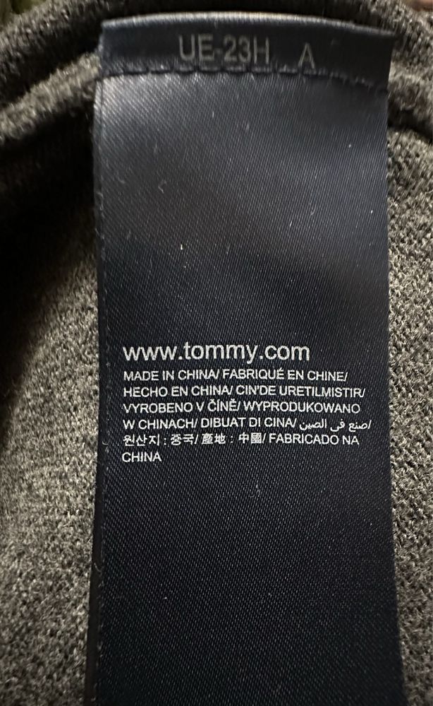 Nowy sweter tommy hilfiger xl kaszmir szary