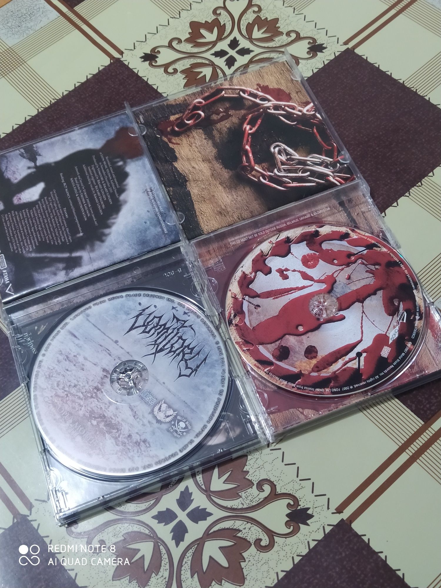 CD диски ( лицензия) дэт-металл гр.VOMITORY.1шт.-230 гр.