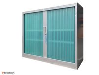 Szafa roletowa niska 107x120x43 cm metalowa
