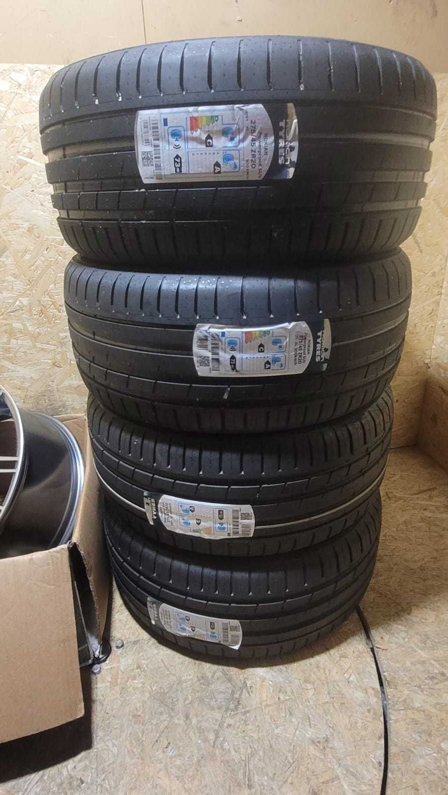 Koła letnie 5x120 9j 20" et 46 Nokian 275/45/20 BMW X5 X6