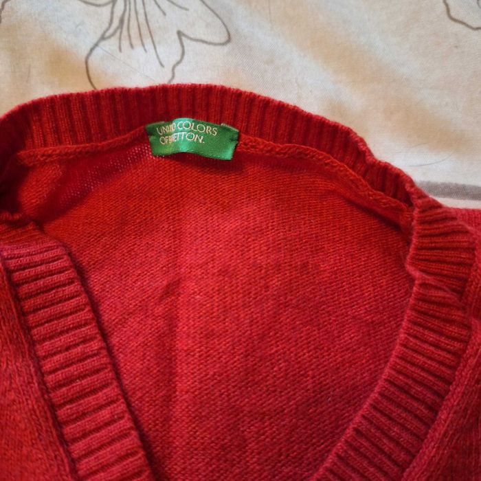 swetr kaszimirowy  benetton