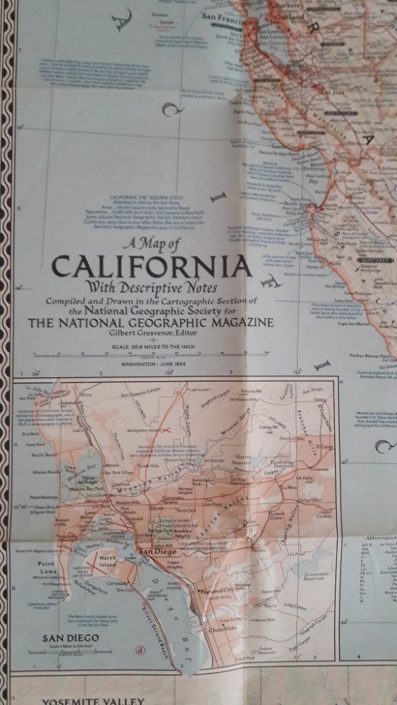 Карта National Geographic 1964 Greater New York vintage map и др. 1959