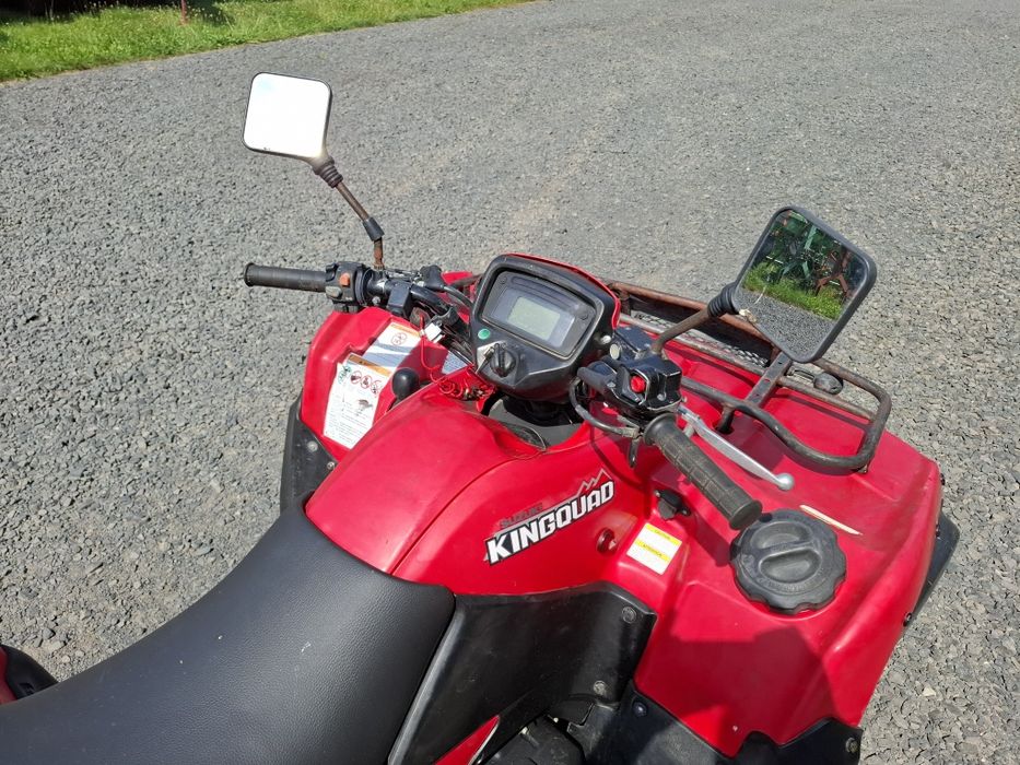 Quad Suzuki Kindquad 450 zarejestrowany