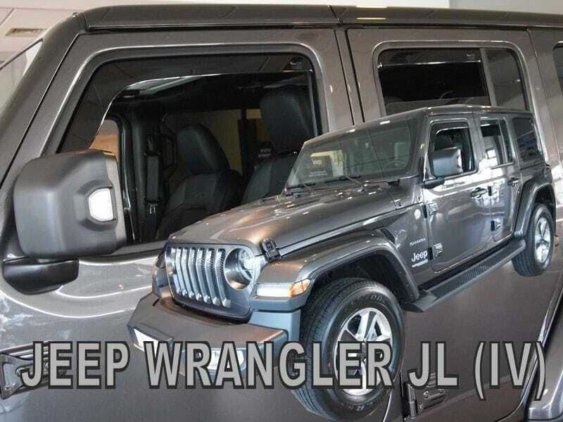 Ветровики вставные Jeep Wrangler JL / Gladiator 2019+ Heko новые 4 шт.
