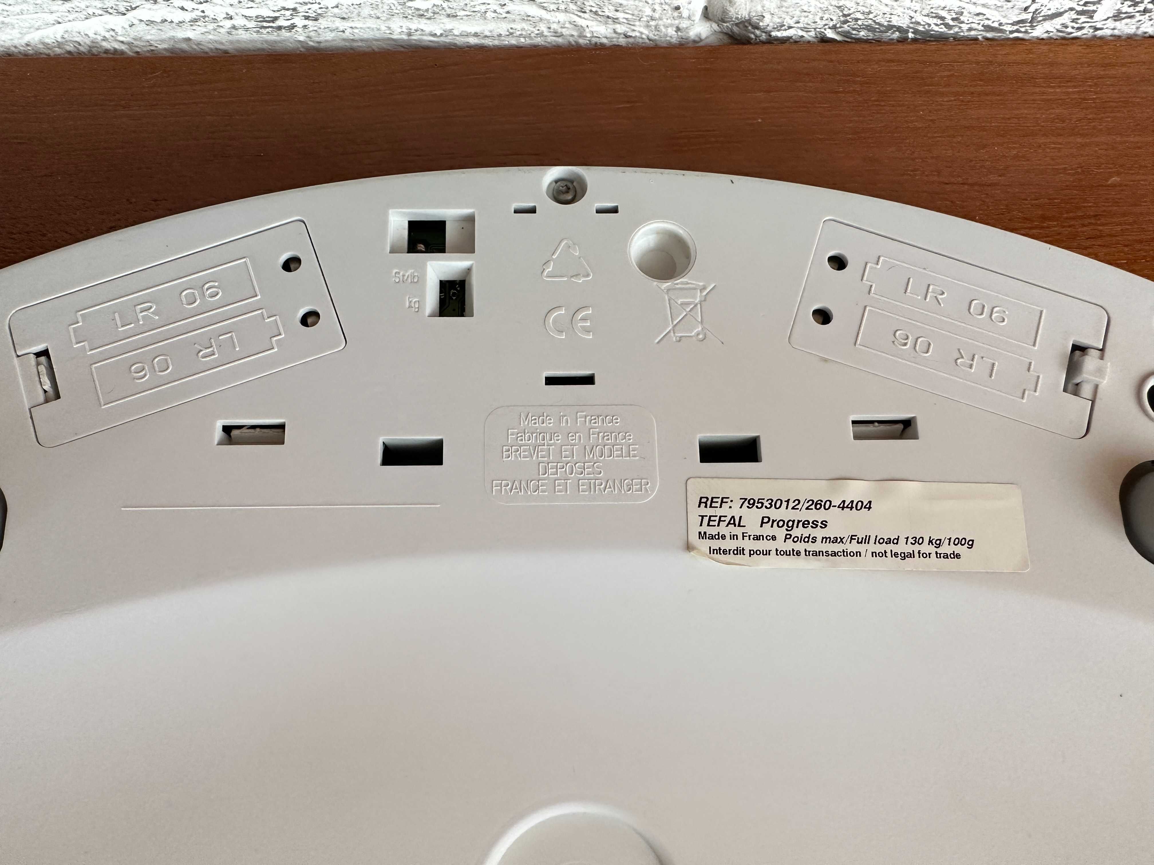 Ваги підлогові електронні Tefal Progress 7953012 Made in France