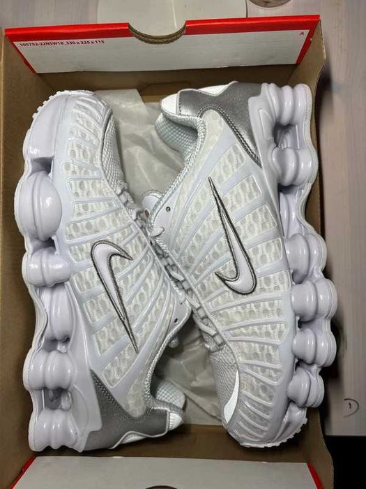 "Buty koszykówki "Nike_Shox_TL_White R.44