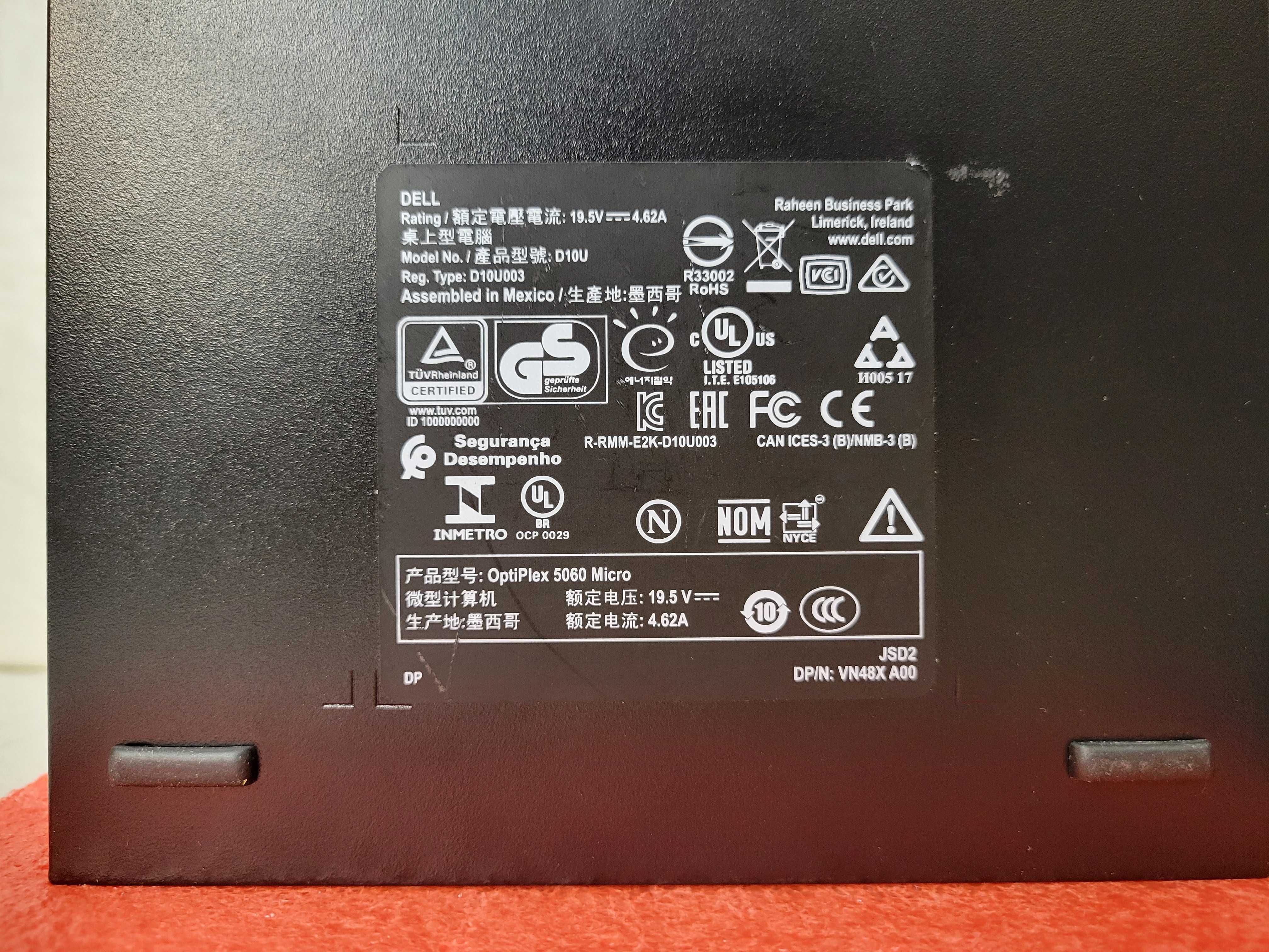 6 Ядер Intel CORE i5-8500T 8Gb DELL OptiPlex 5060 компьютер неттоп