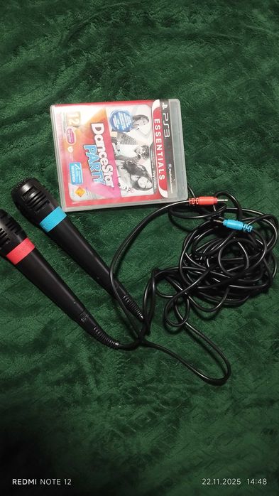 Mikrofony przewodowe PS3