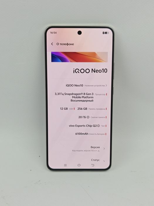 Vivo Iqoo Neo 10 12/256