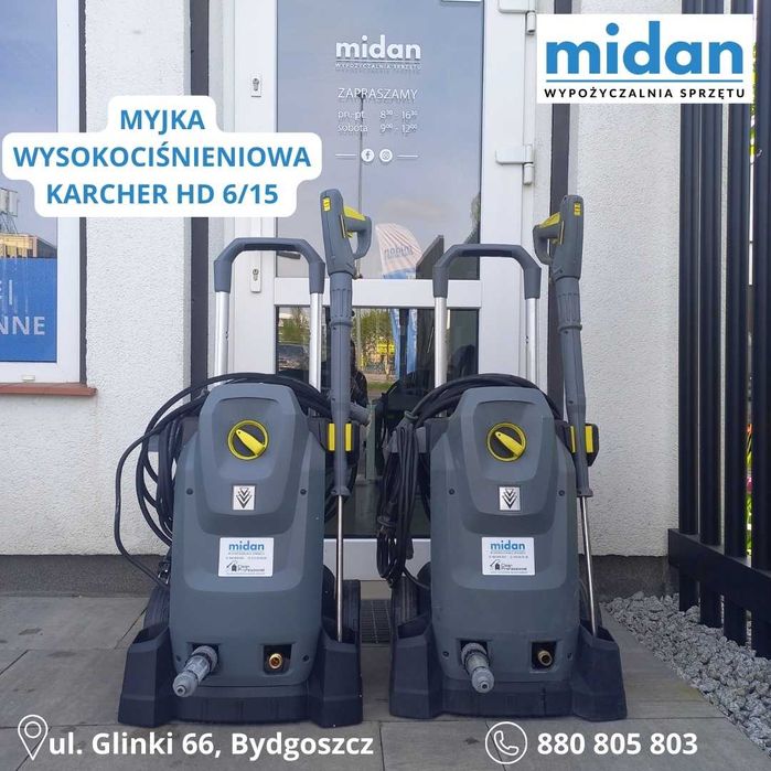 Wynajem Wypożyczalnia Myjka Wysokociśnieniowa Ciśnieniowa Kärcher