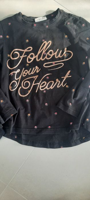 Bluzka r.116 i 110 dla blizniaczek COCCODRILO