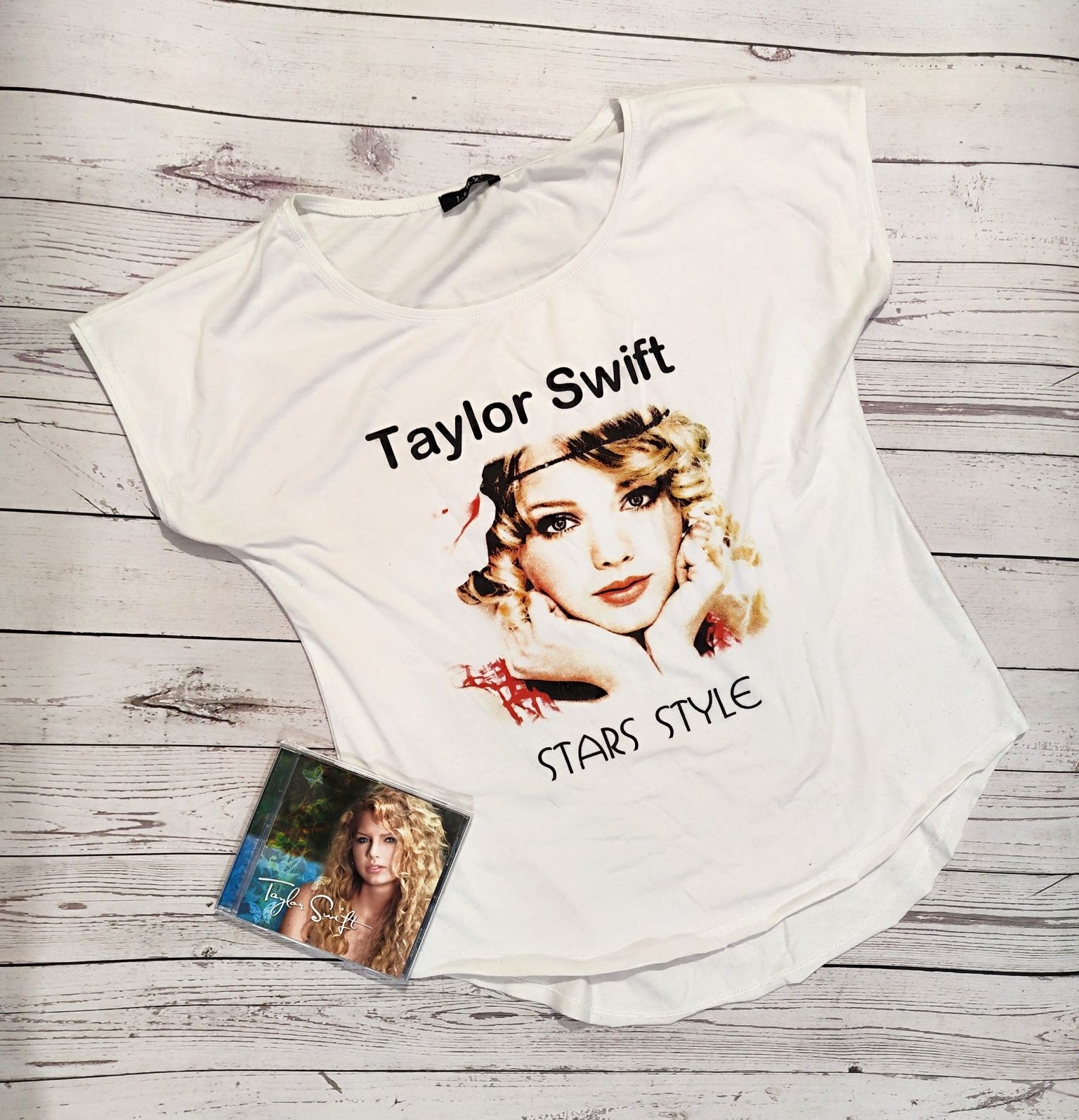 Koszulka retro Taylor Swift debiut debut