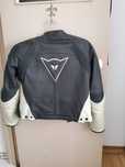 Casaco Dainese preto e branco