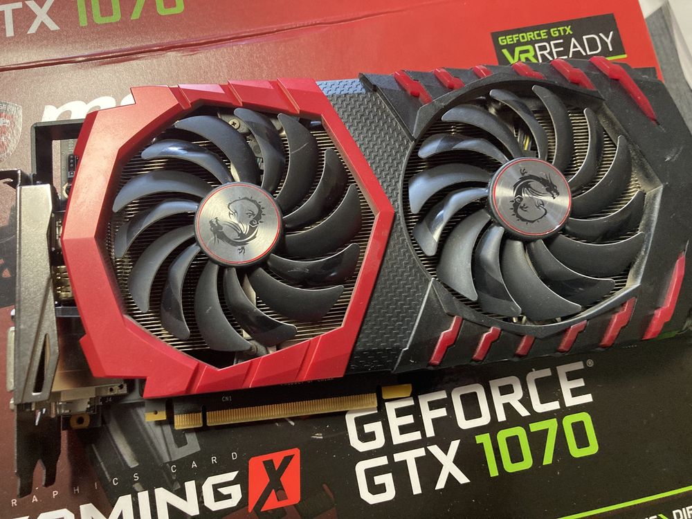 Видеокарта MSI Gaming 1070 8 gb