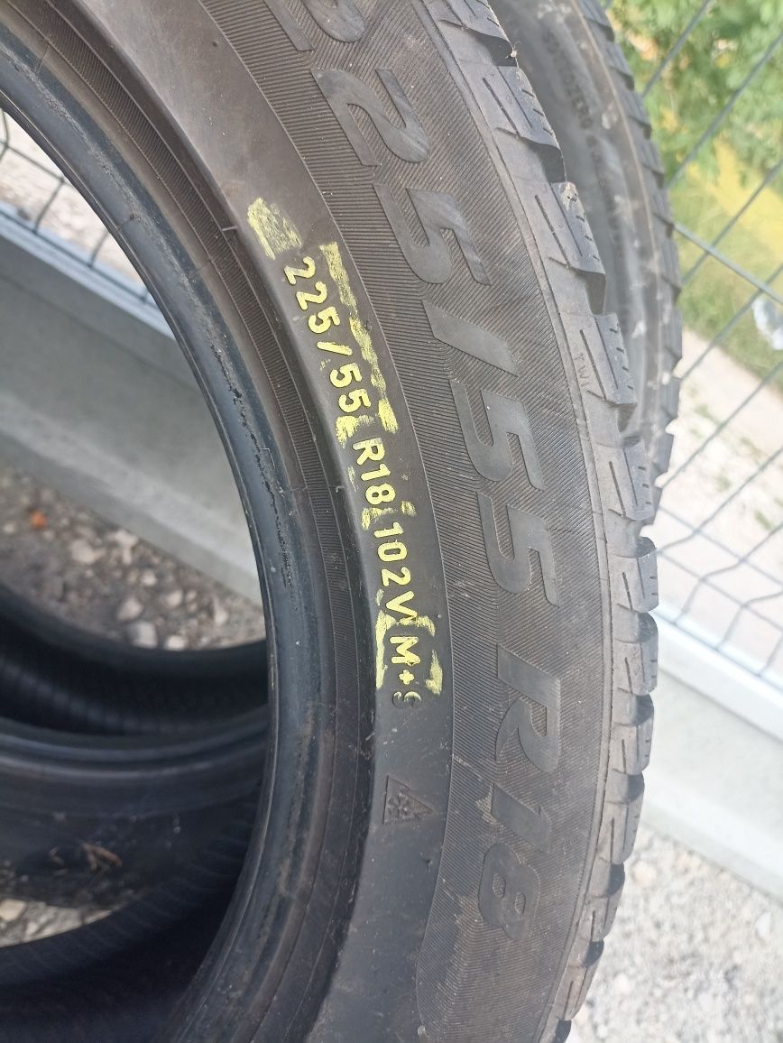 Opony zimowe 225/55/18 Pirelli