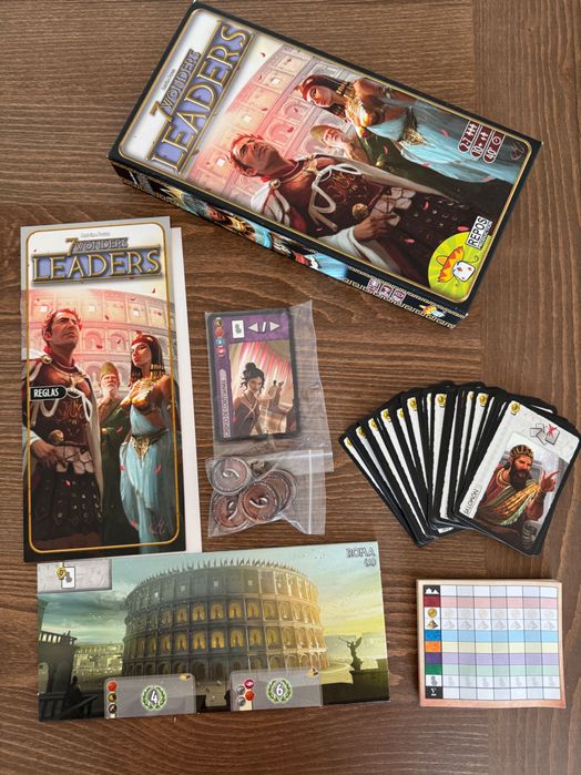 Expansão líderes/leaders de 7 wonders