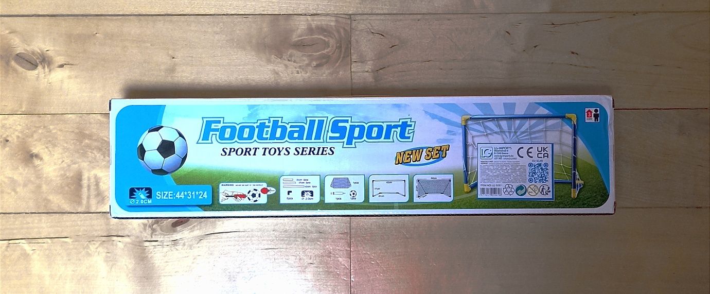 Football sport toys series piłka nożna set bramka i piłka